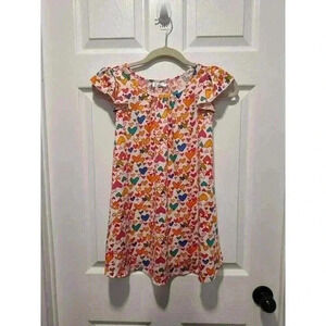 Dot‎ Dot Smile Heart Dress 5/6 Made in the USA